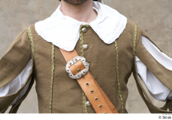  Photos Historical Musketeer in cloth armor 2 